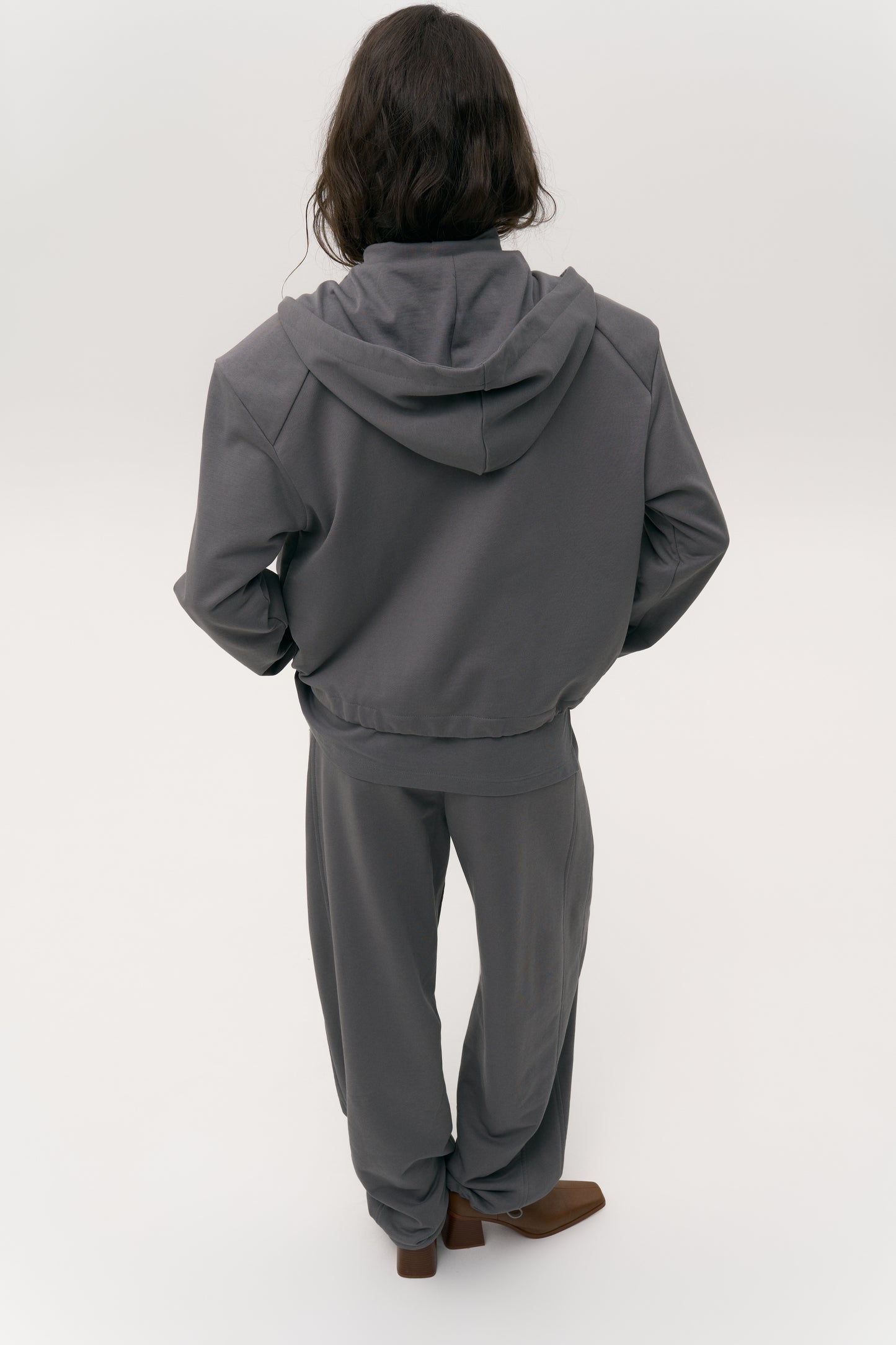 Укорочене худі зі знімними підплічниками ISABEL