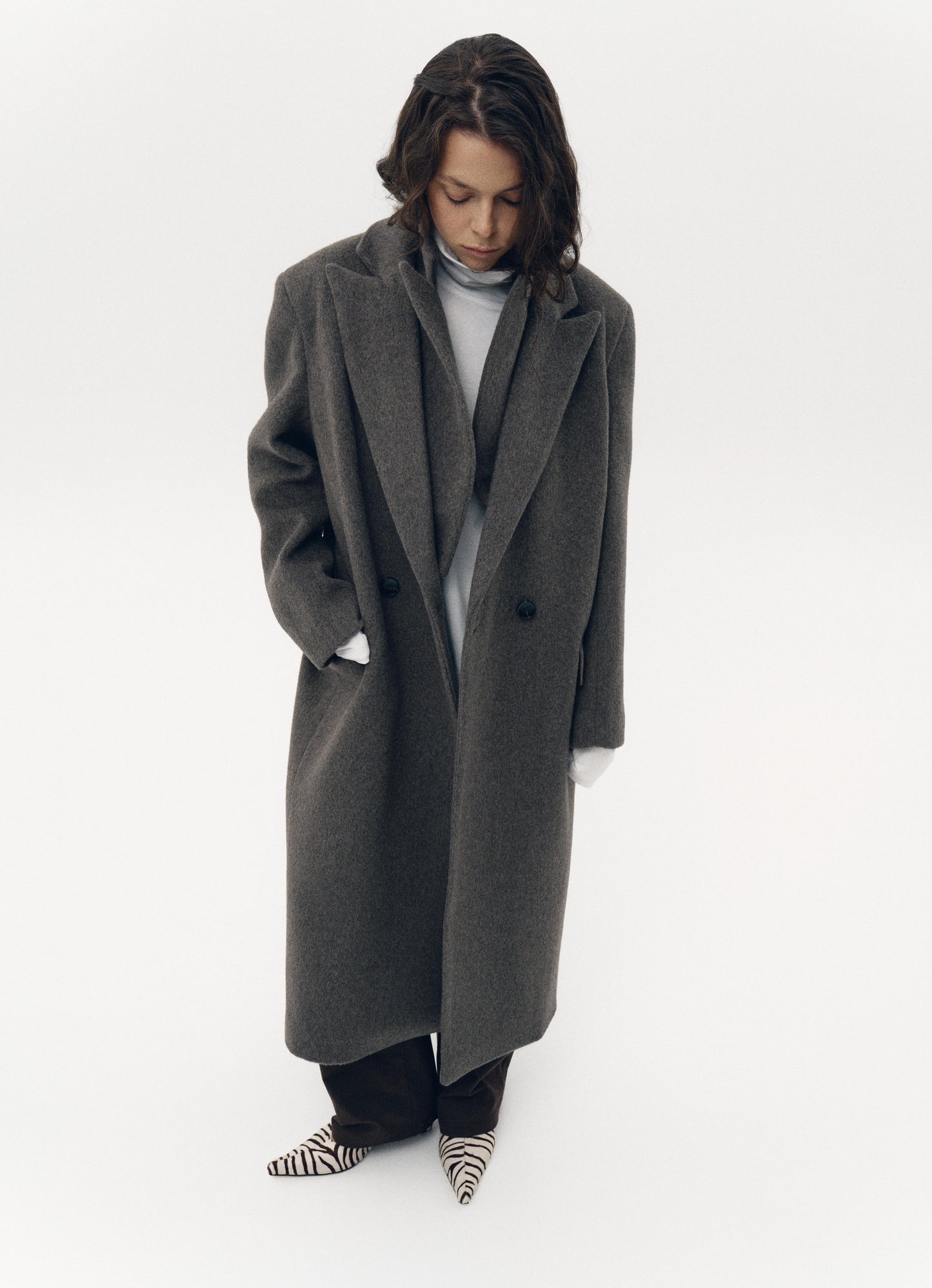 Вовняне пальто OLGA