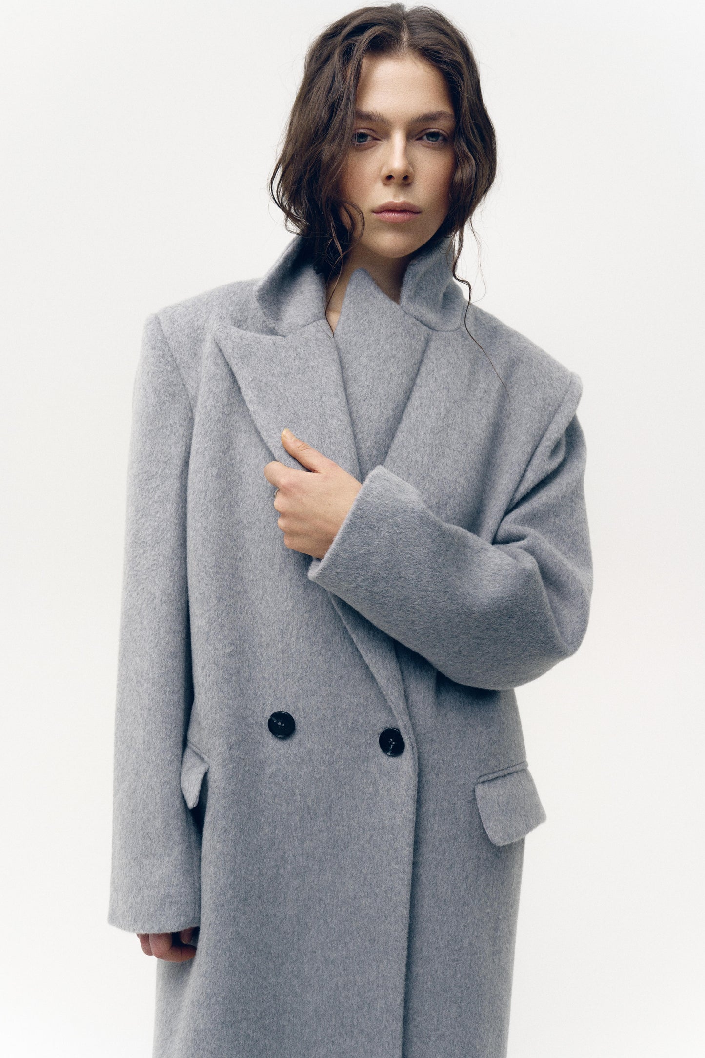 Вовняне пальто OLGA